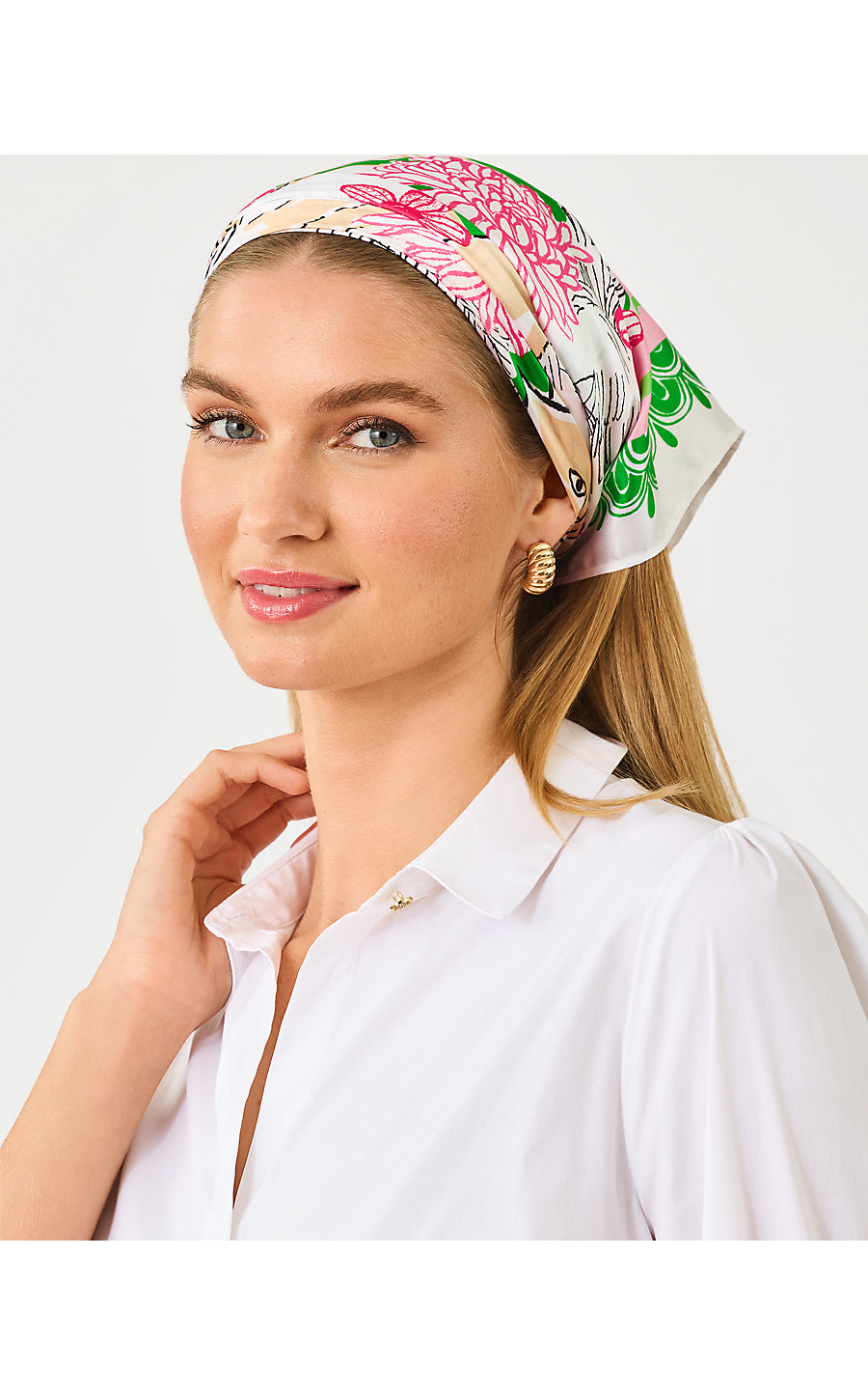 POINCIANA SILK SCARF | MULTI NINE LIVES SOCIETY