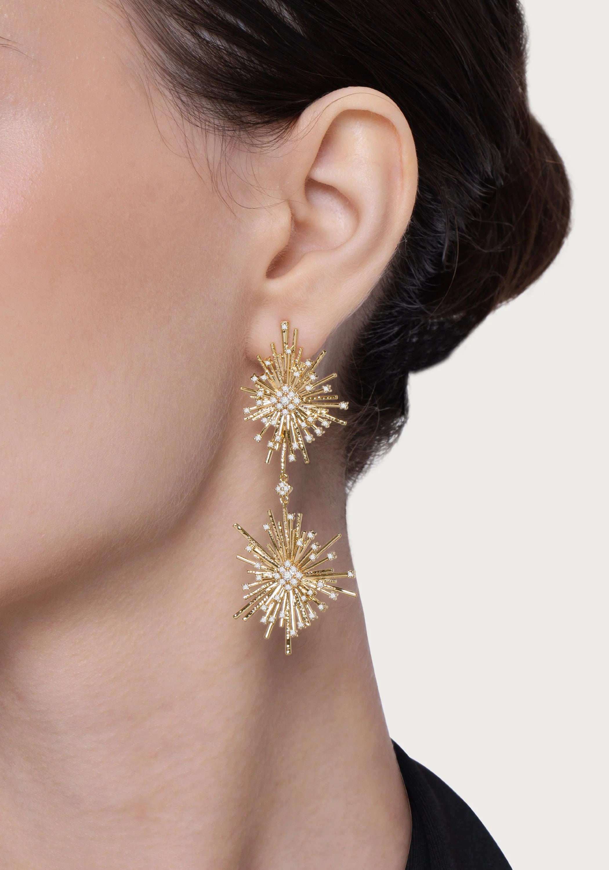 CELESTE DROP EARRINGS | GOLD