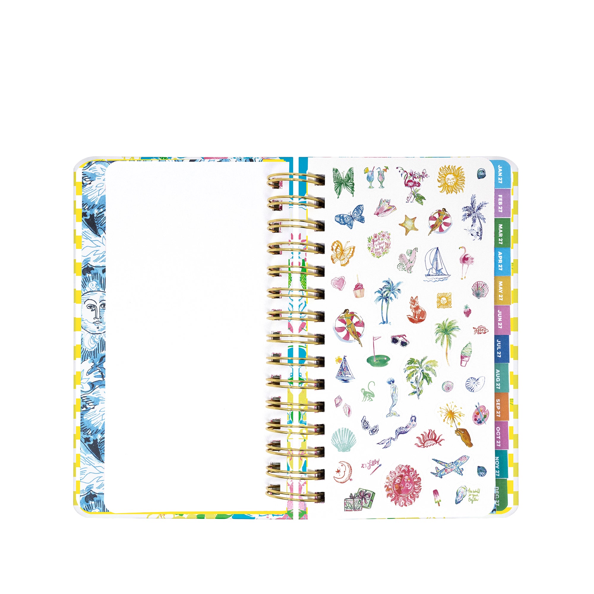 MEDIUM  17" MONTH AGENDA | LOVELY LILLY