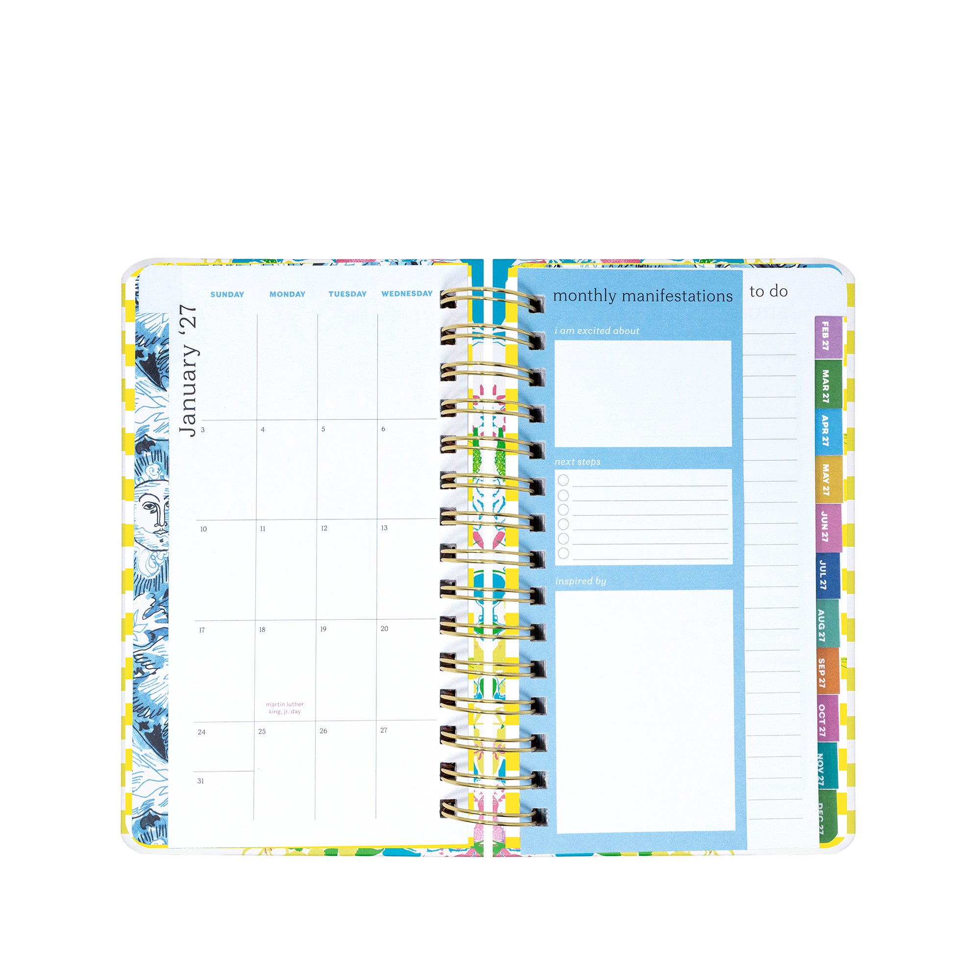 MEDIUM  17" MONTH AGENDA | LOVELY LILLY