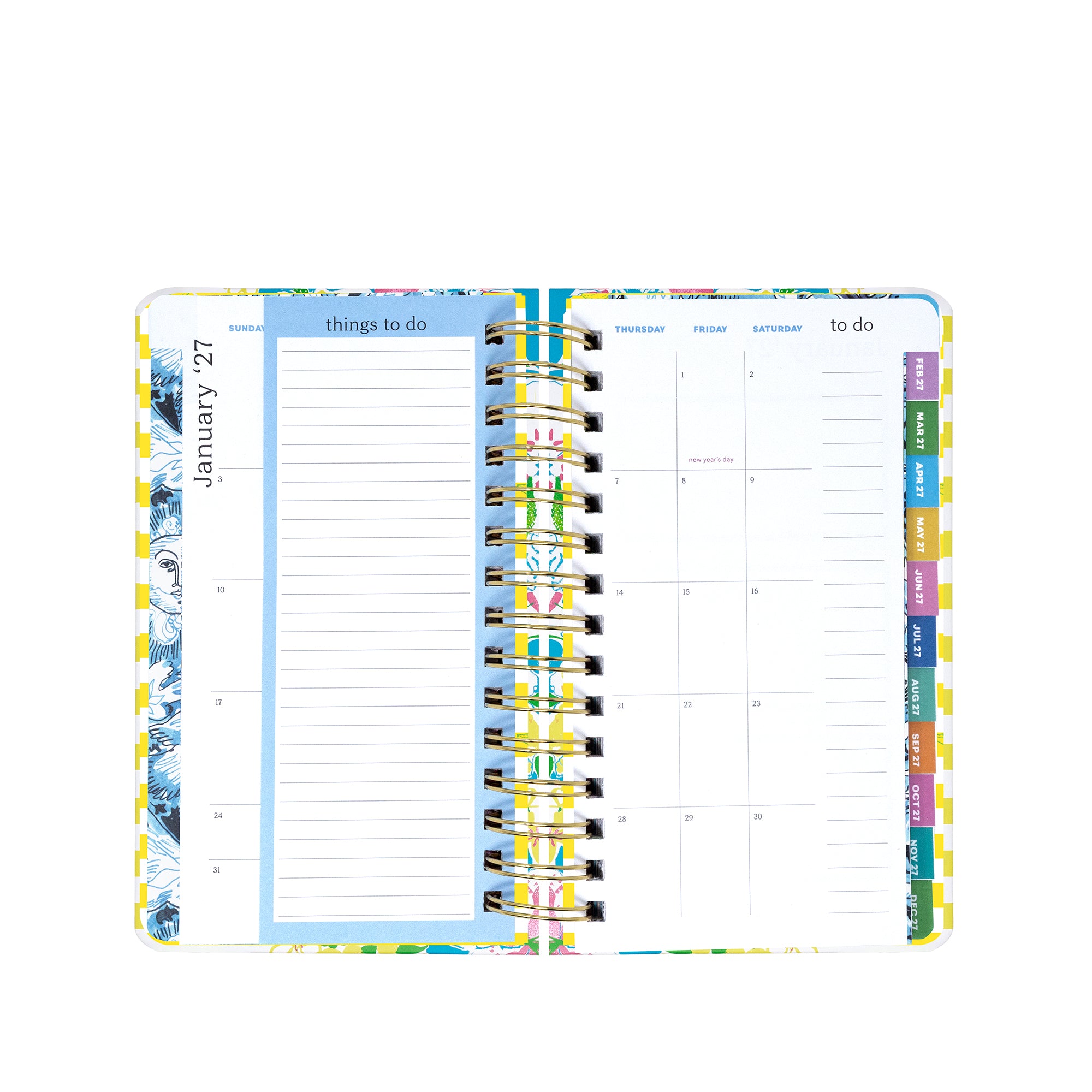 MEDIUM  17" MONTH AGENDA | LOVELY LILLY