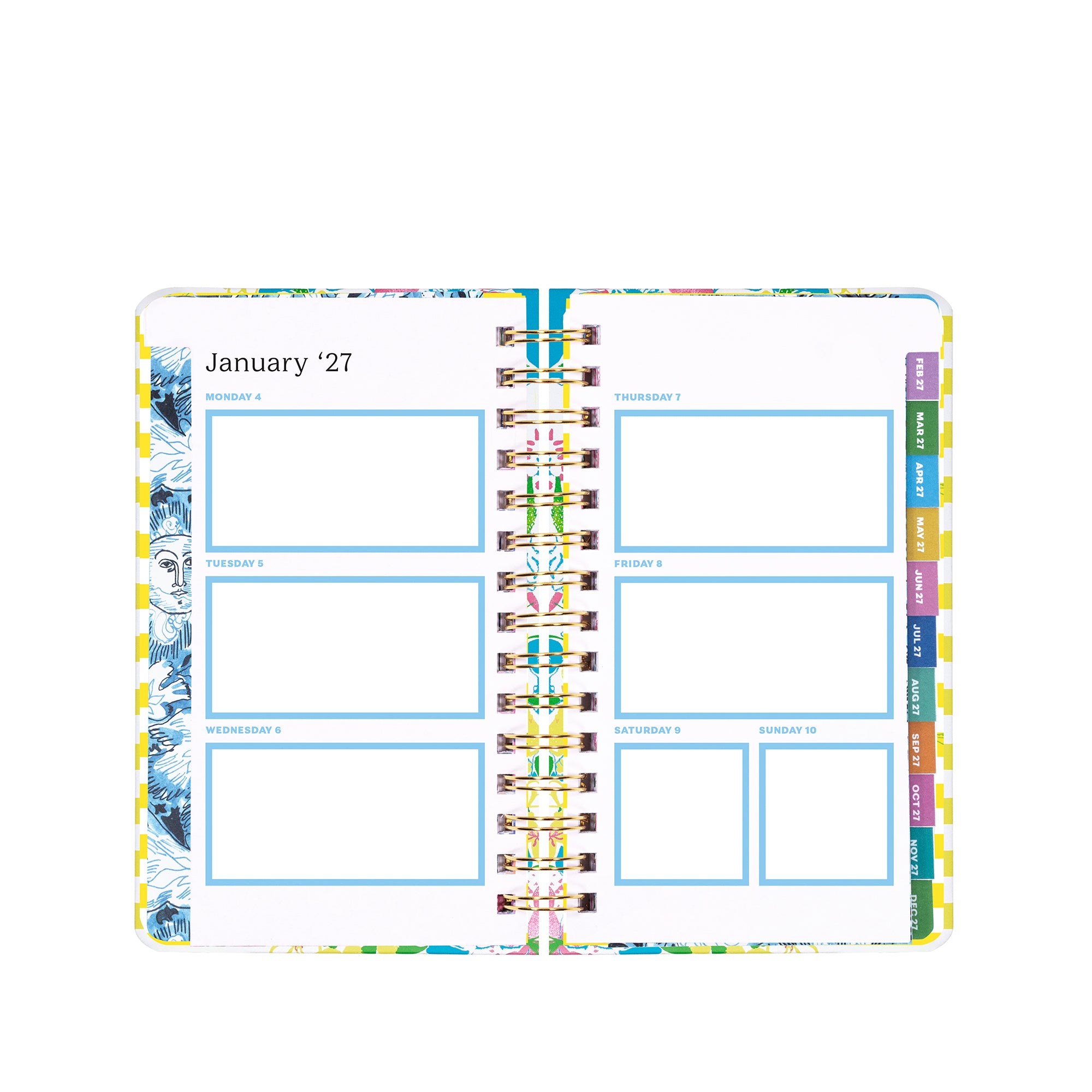 MEDIUM  17" MONTH AGENDA | LOVELY LILLY