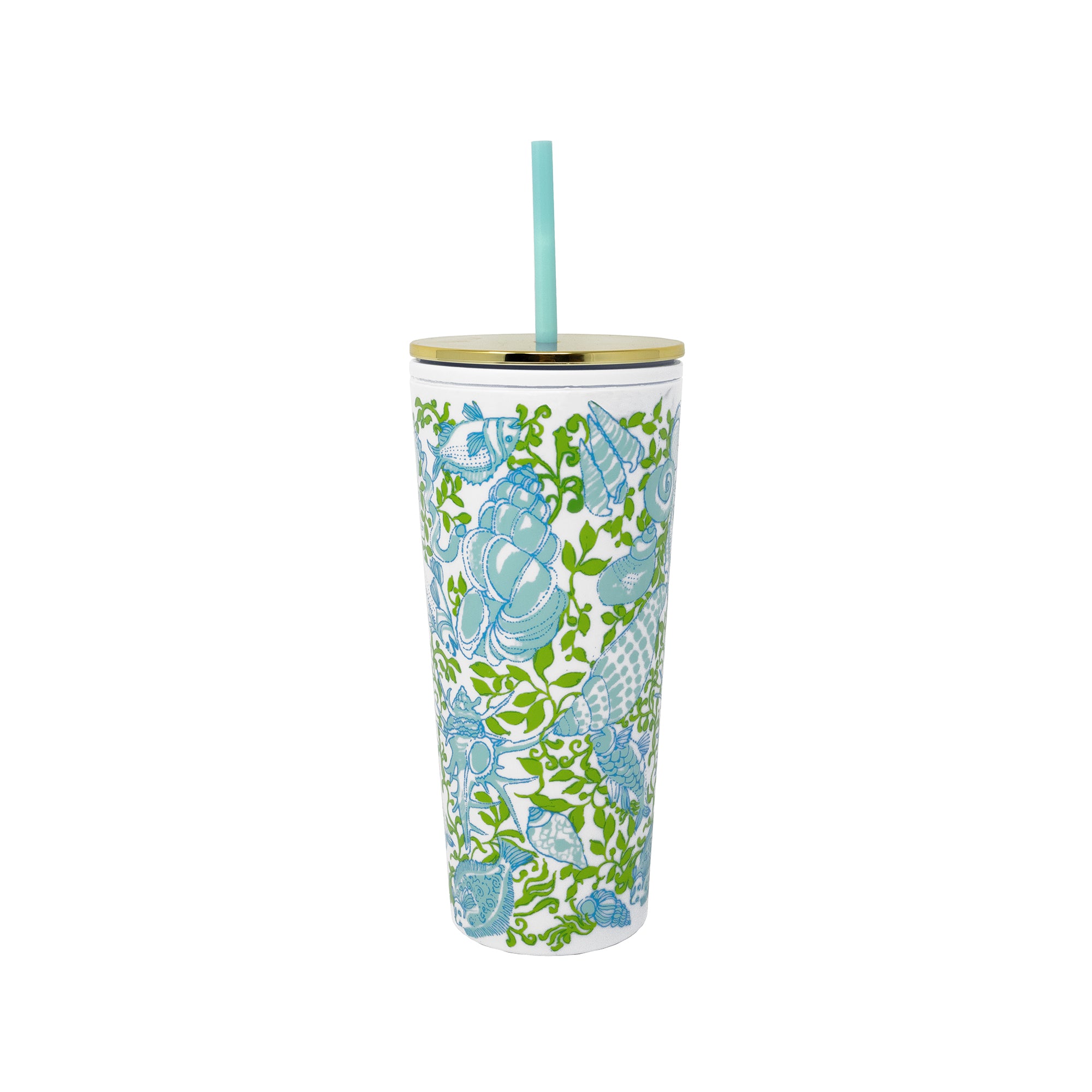 TUMBLER WITH STRAW | THROW ME A LINE