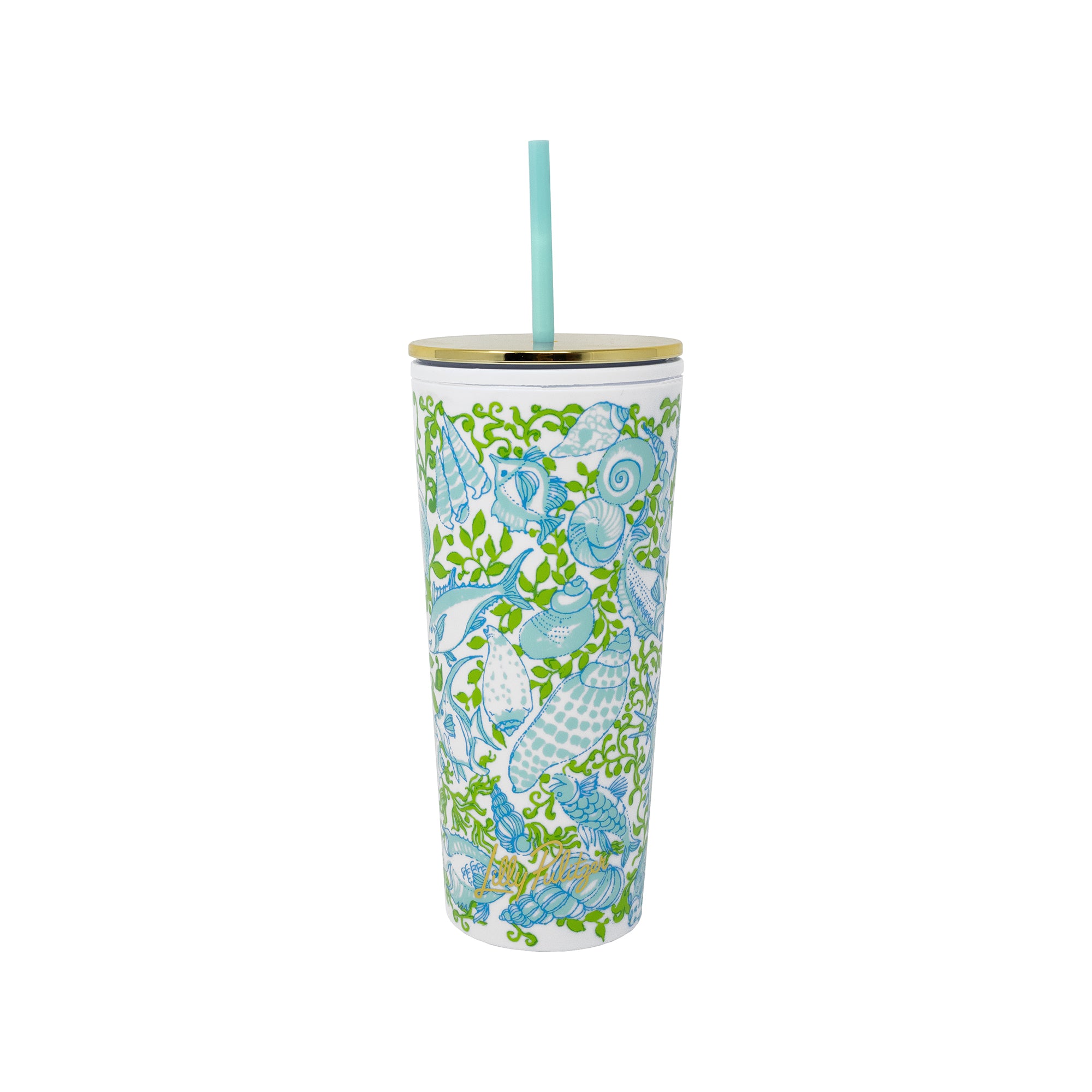 TUMBLER WITH STRAW | THROW ME A LINE