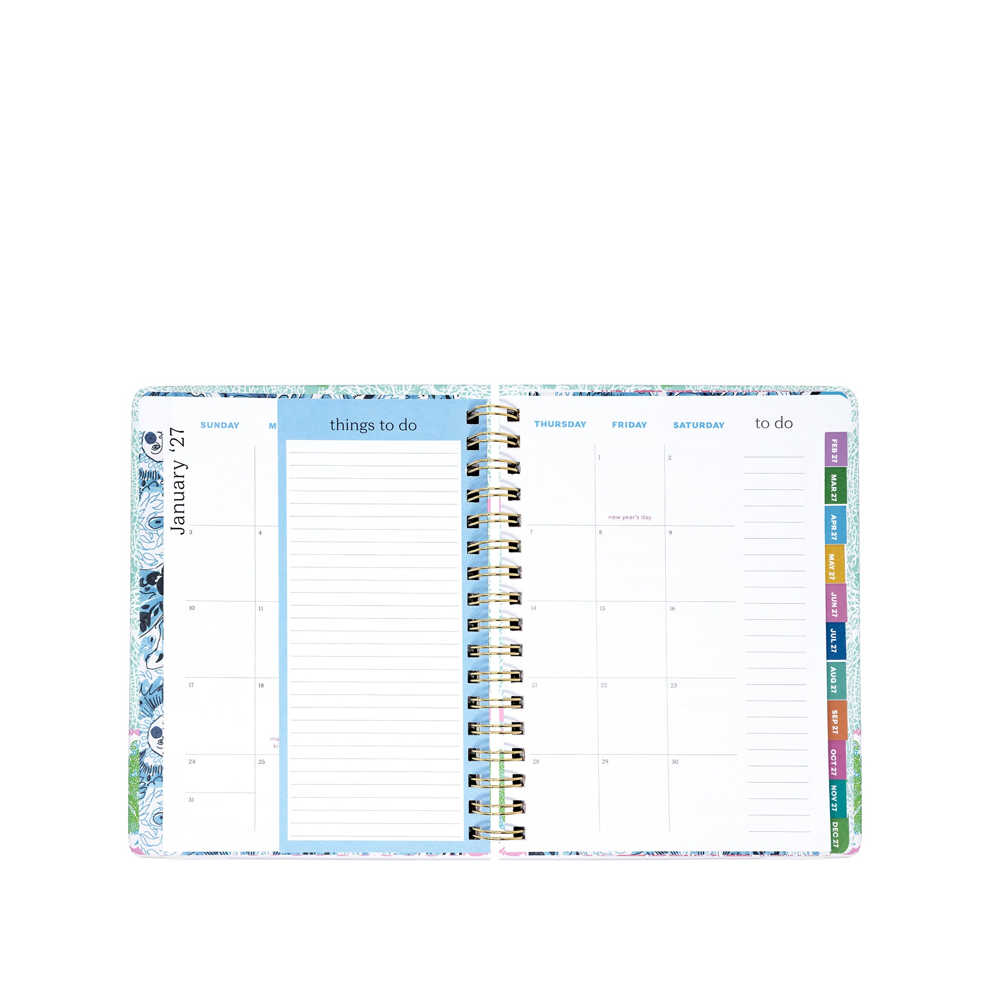 17" MONTH AGENDA | FANTASTICAL FOR HOME