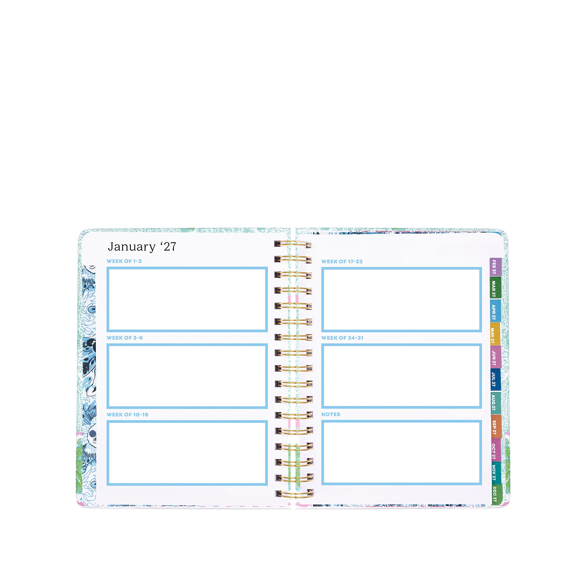 17" MONTH AGENDA | FANTASTICAL FOR HOME
