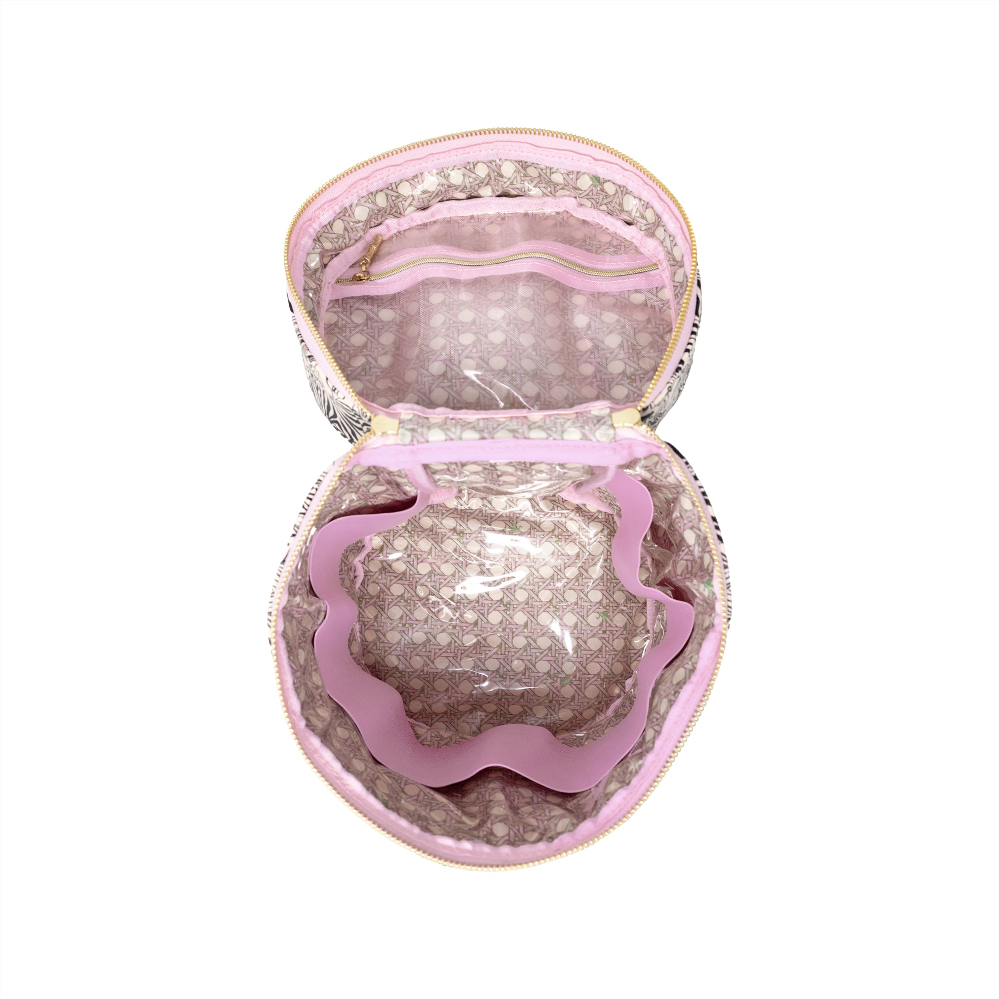 BARREL TRAIN CASE