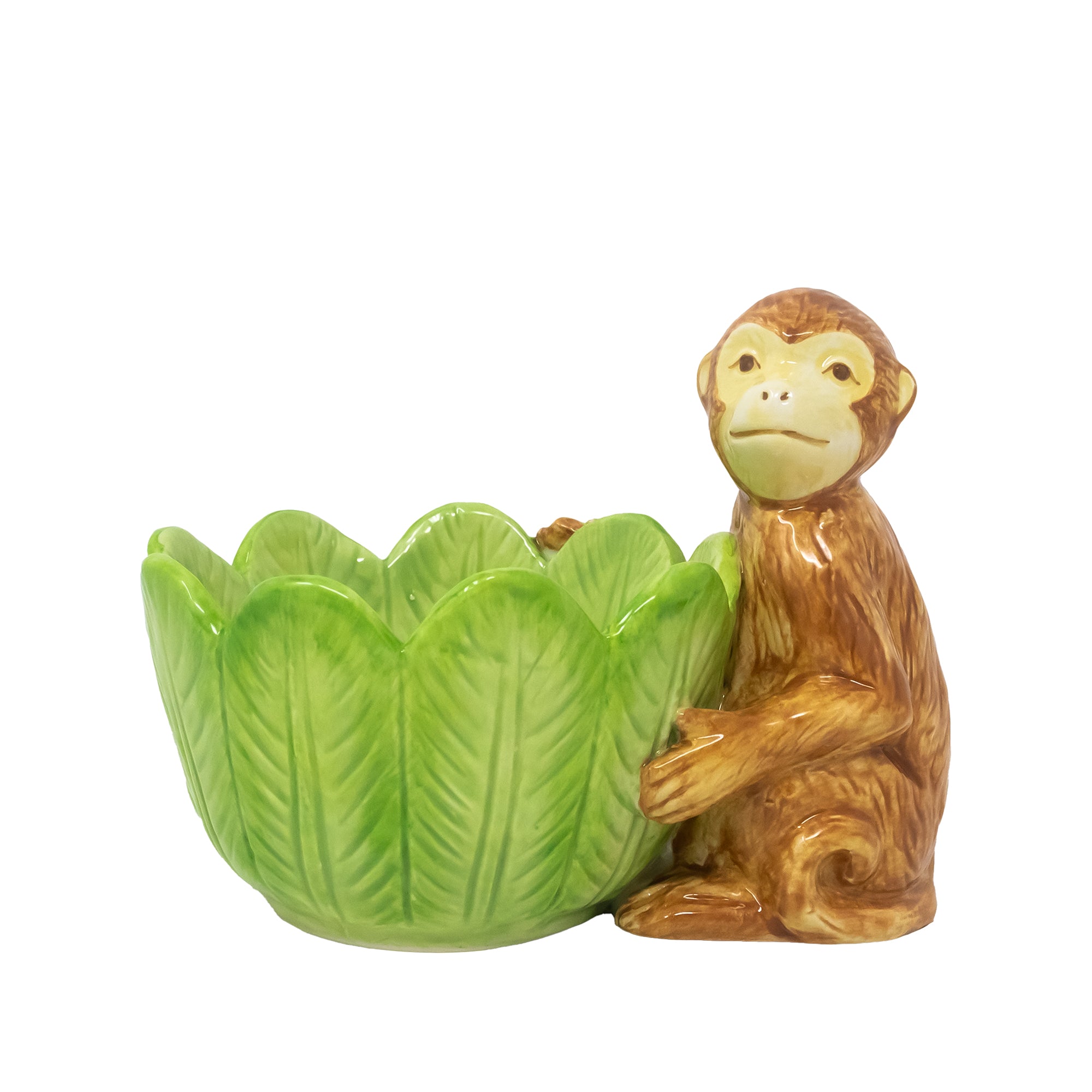 CERAMIC FUGURINE MONKEY