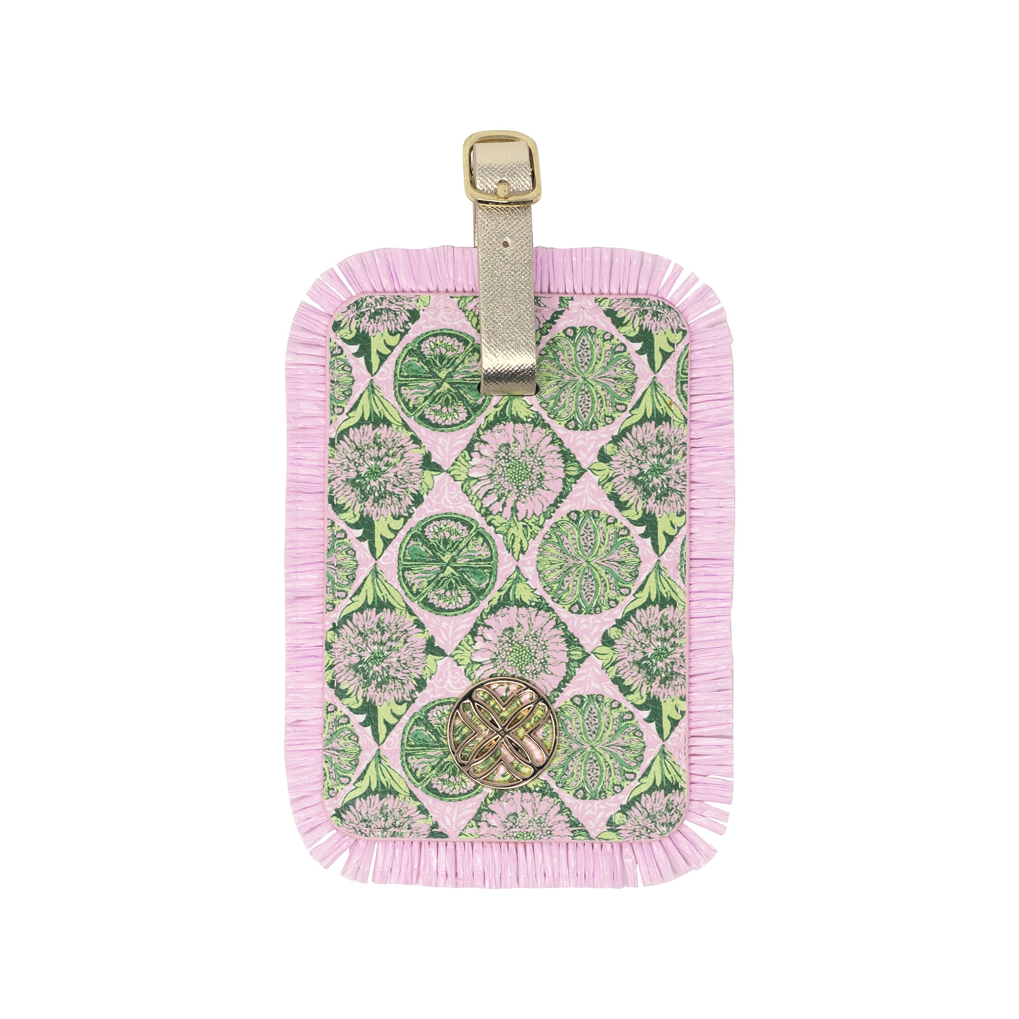 LUGGAGE TAG  TROPICAL TILES