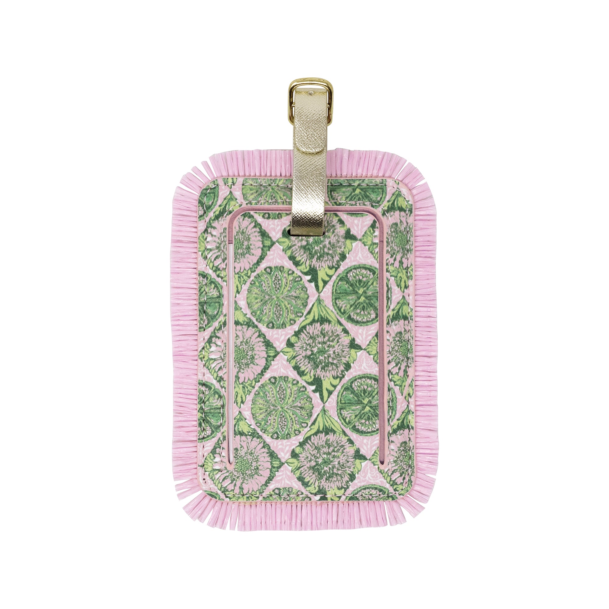 LUGGAGE TAG  TROPICAL TILES