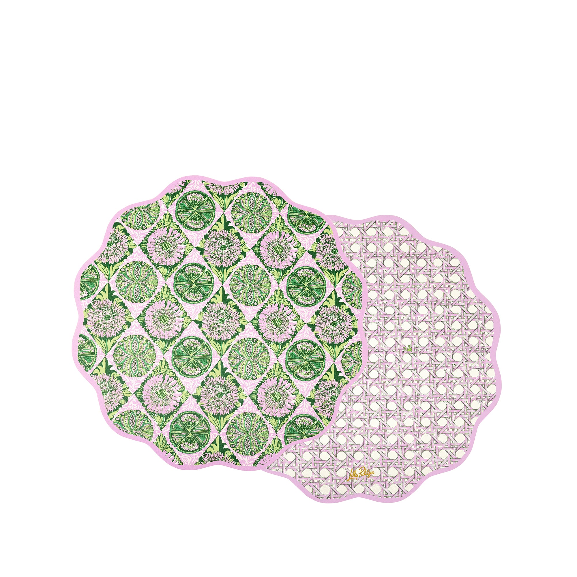 REVERSIBLE PLACEMAT TROPICAL TILES