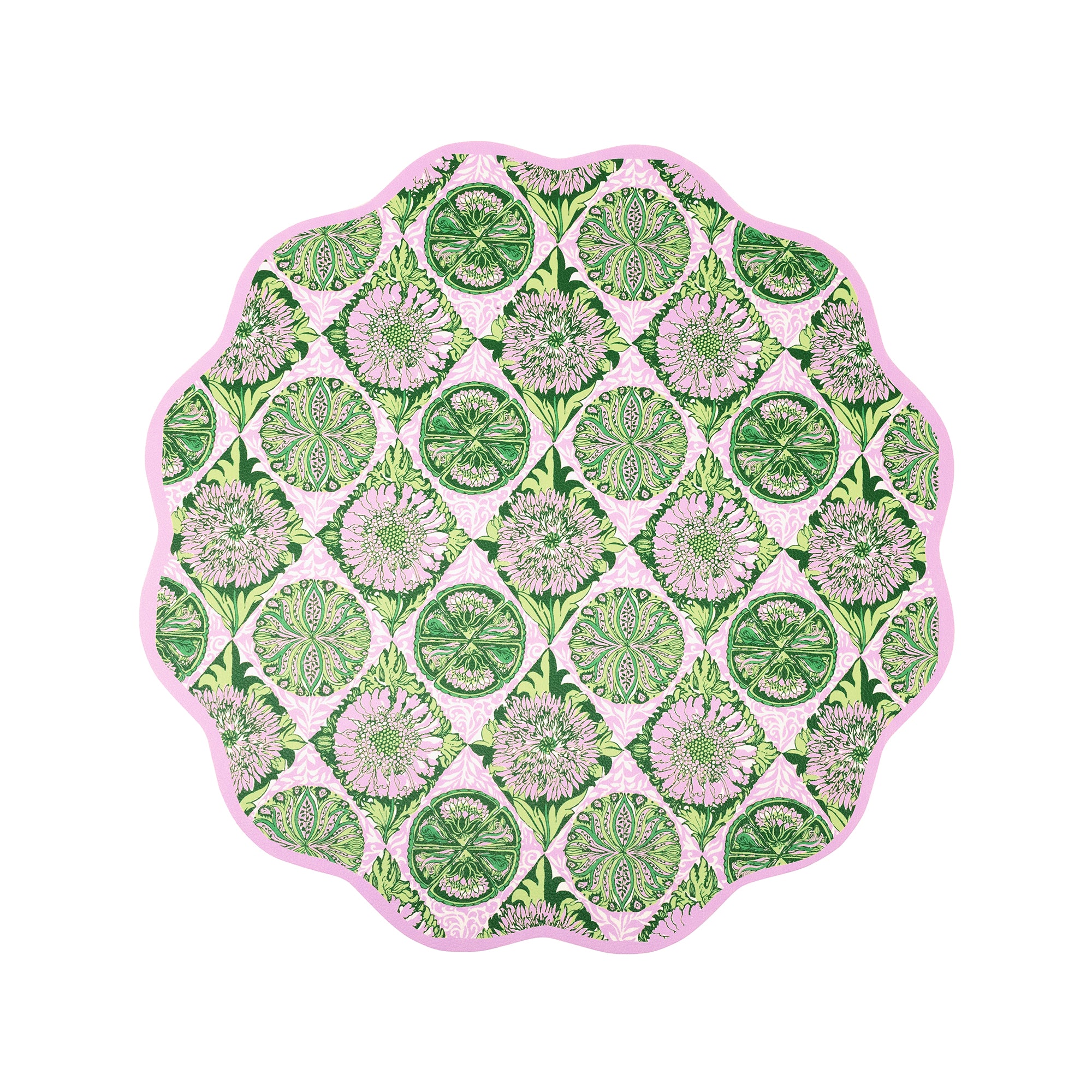 REVERSIBLE PLACEMAT TROPICAL TILES