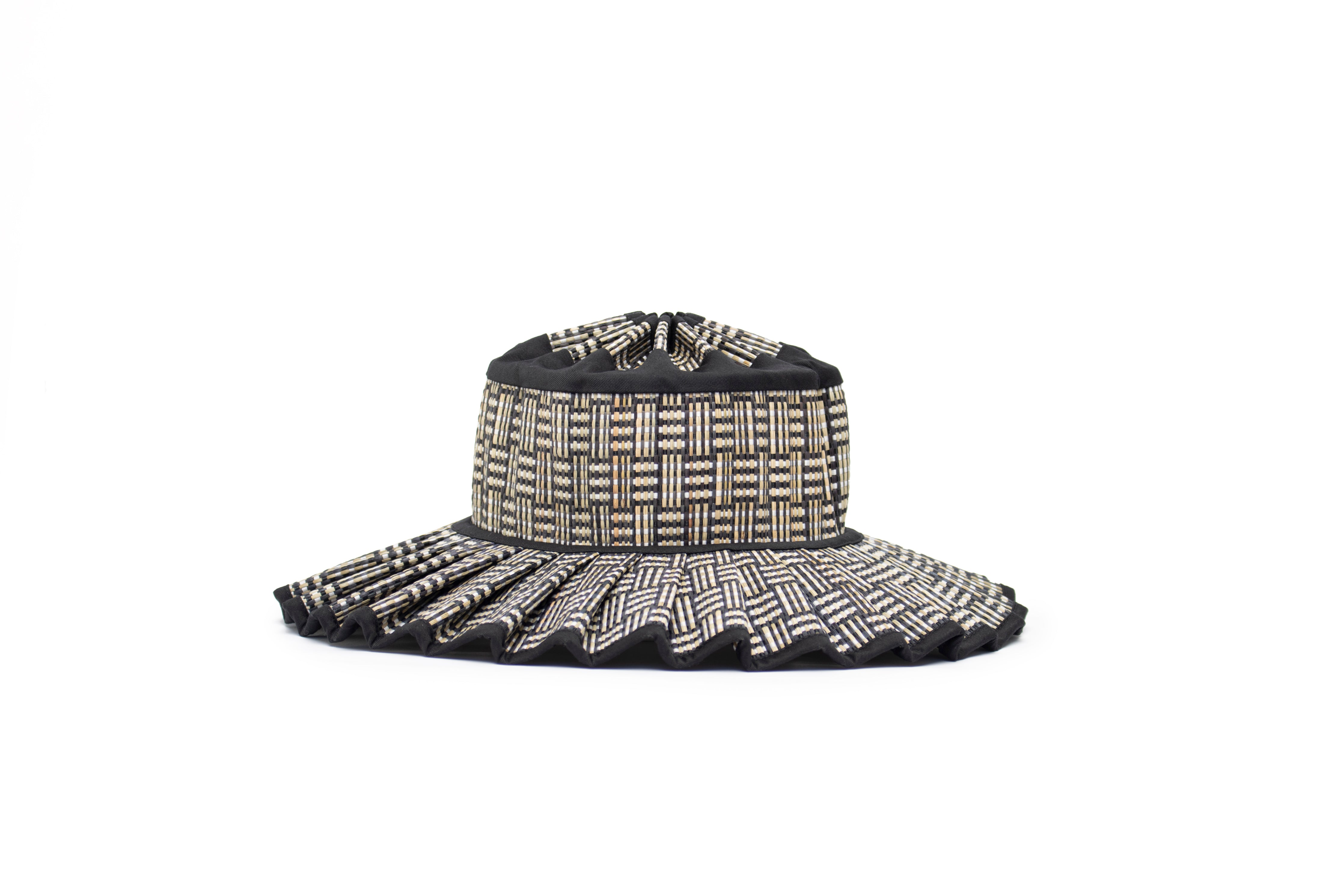 LORNA MURRAY - Capri - Black Bamboo| Island Capri Hat | Midi