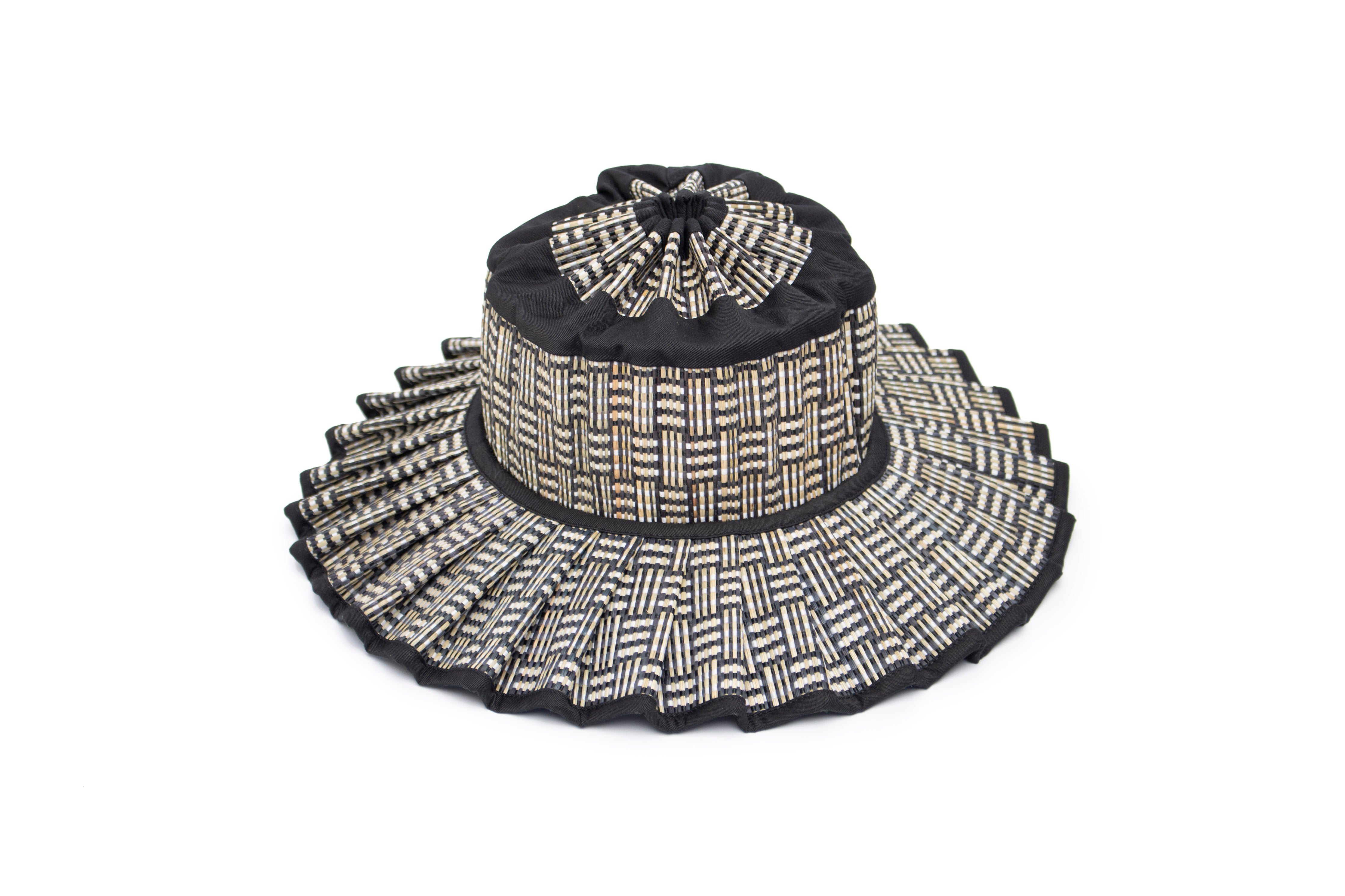 LORNA MURRAY - Capri - Black Bamboo| Island Capri Hat | Midi