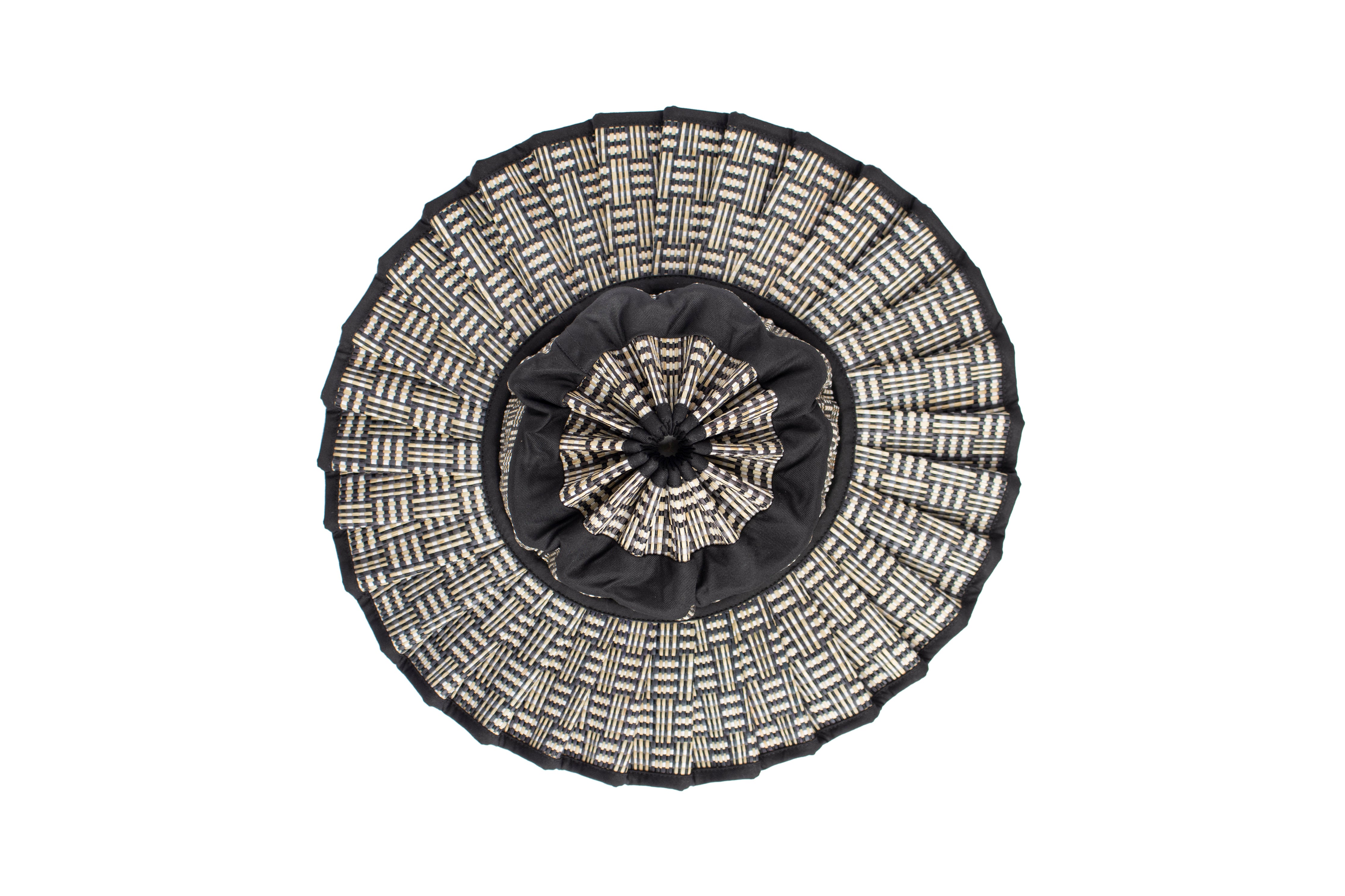 LORNA MURRAY - Capri - Black Bamboo| Island Capri Hat | Midi