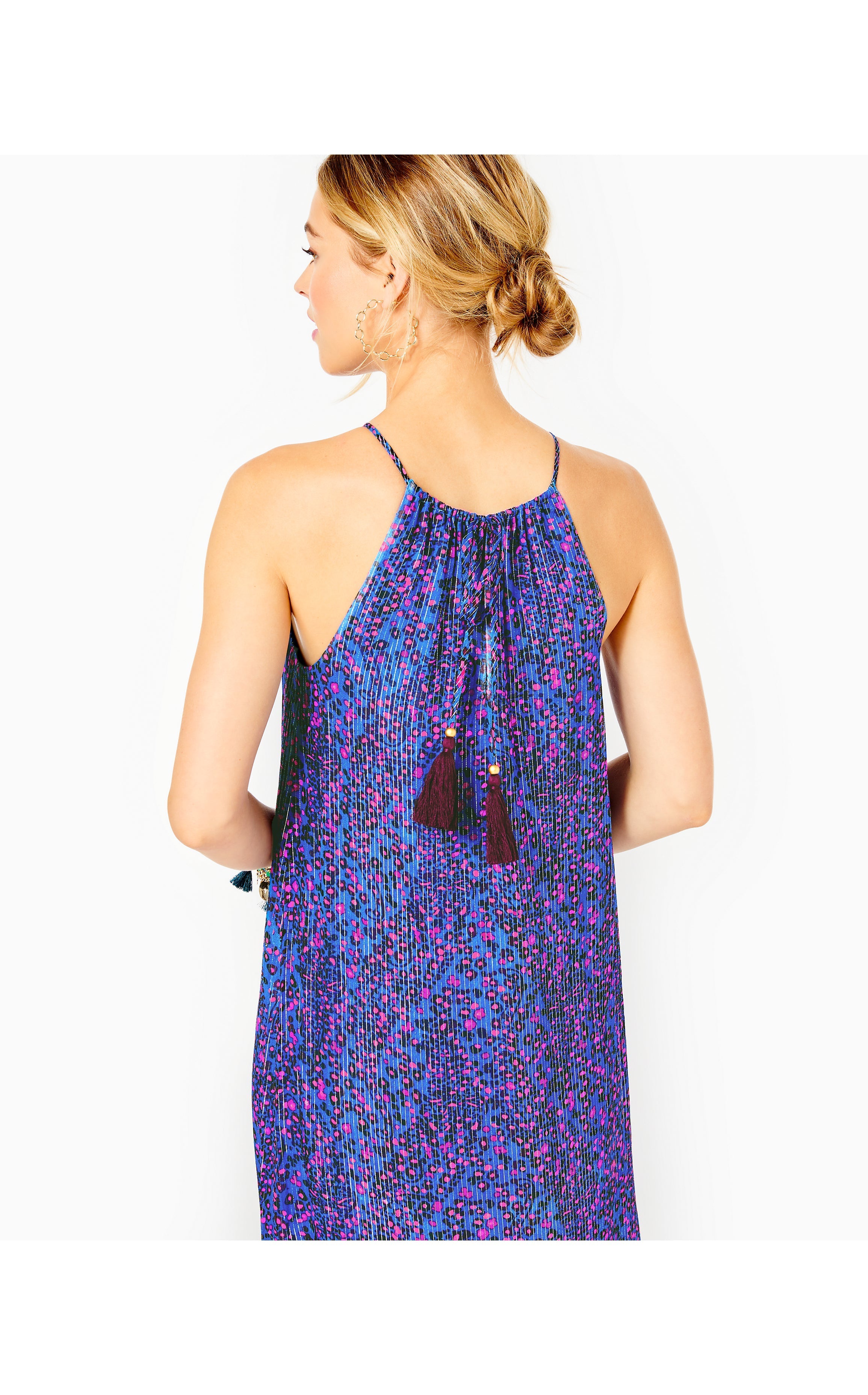 Alessandra Maxi Dress | Blue Flare Growl And Prowl