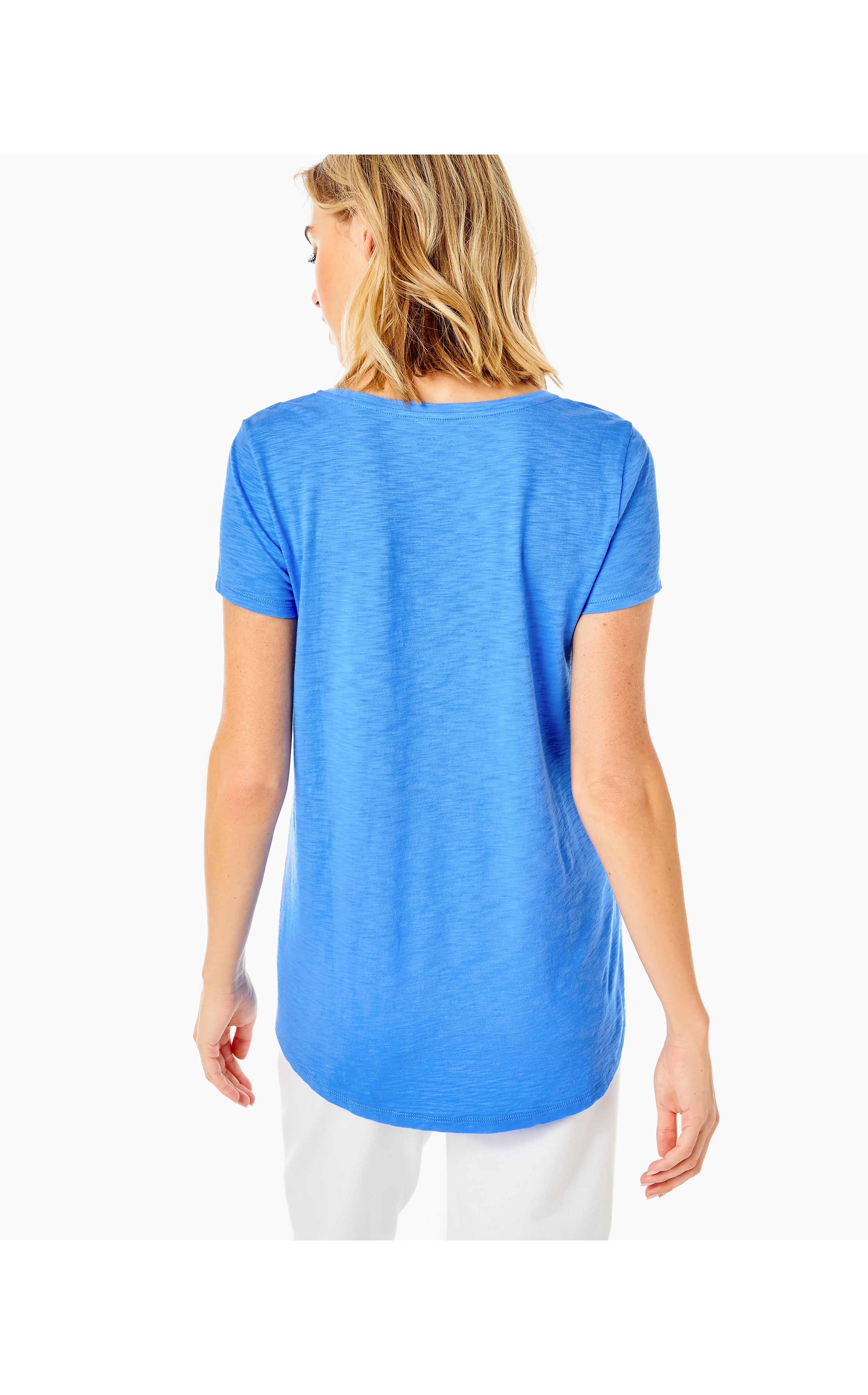 Etta Scoop-Neck | Boca Blue